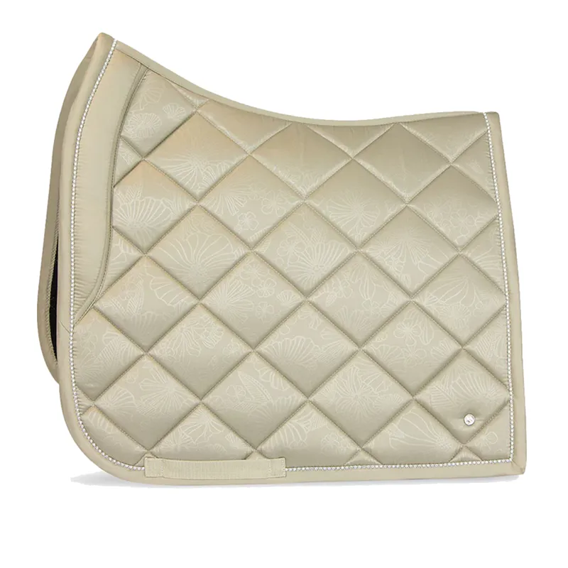 PS Of Sweden Floret Dressage Saddlepad - Sand