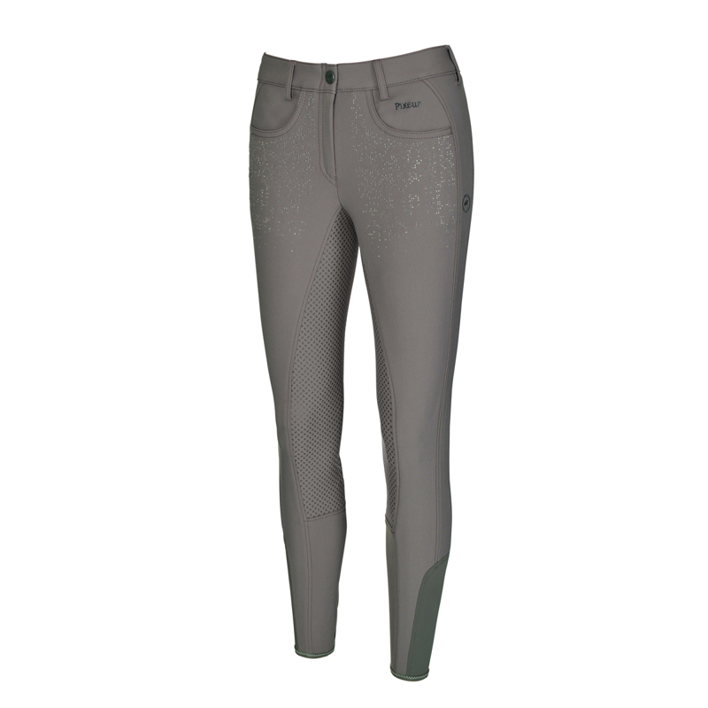 Pikeur Elina Grip Ladies Breeches - Steel Grey-1