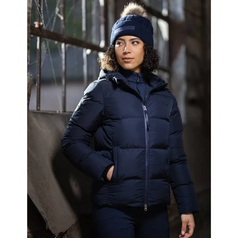 LeMieux Clara Cable Beanie - Navy-2