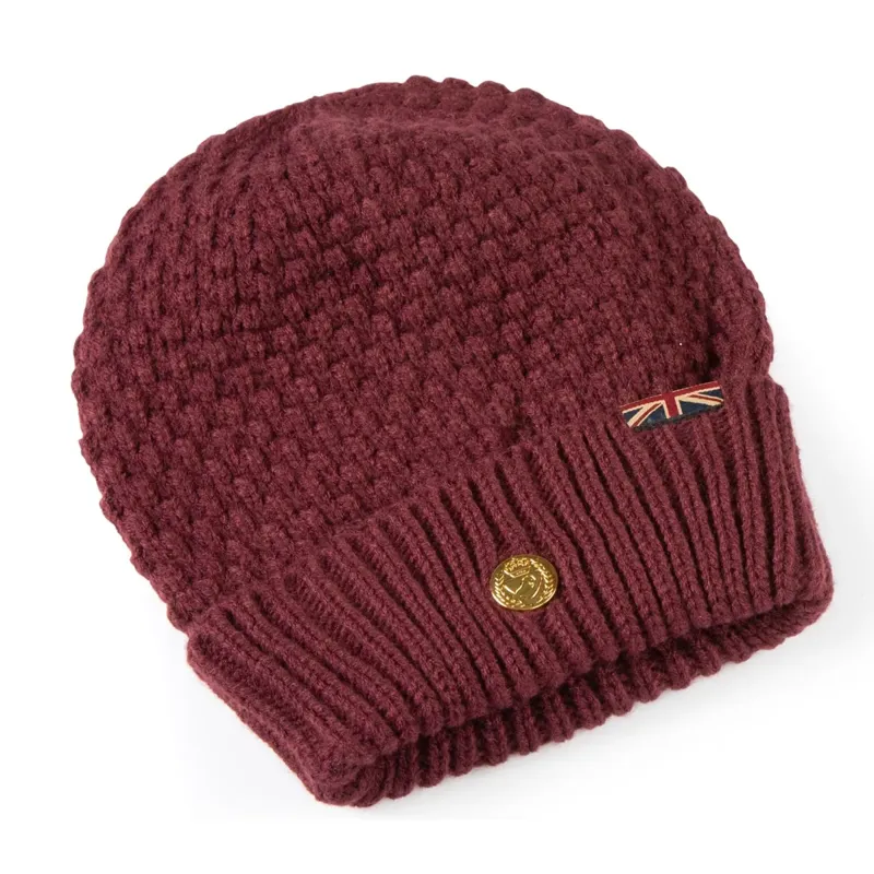 Aubrion Team Beanie - Burgundy