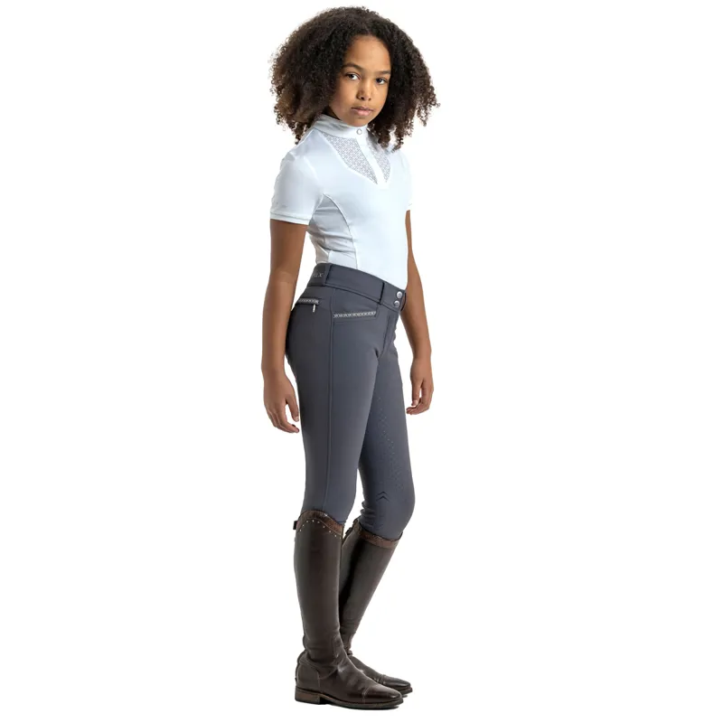 LeMieux Young Rider Belle Show Shirt - White-3