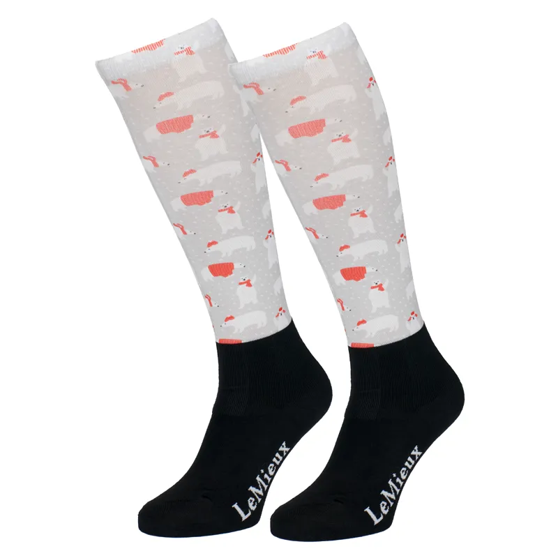 LeMieux Footsie Socks Junior - Polar Bears