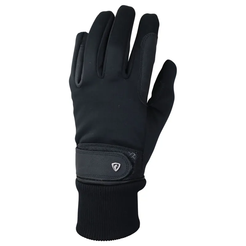 Hy Equestrian Thinsulate Rainstorm Gloves - Black