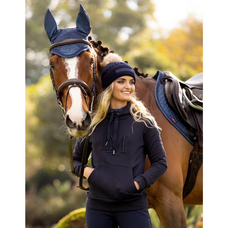 LeMieux Clara Cable Beanie - Navy-3