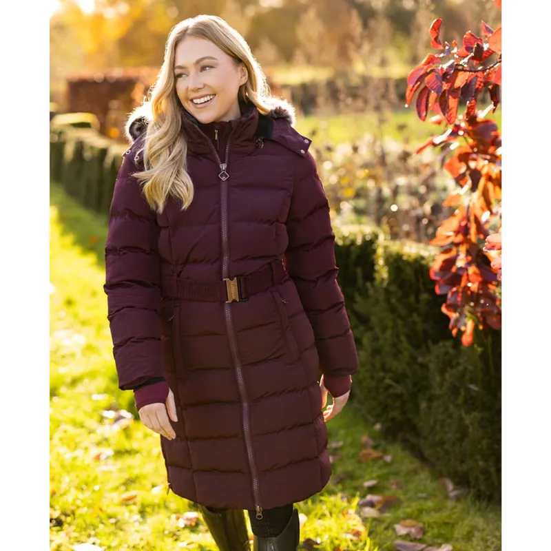 LeMieux Gina Three Quarter Coat - Port-4