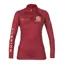 Aubrion Team Long Sleeve Base Layer - Maids - Burgundy