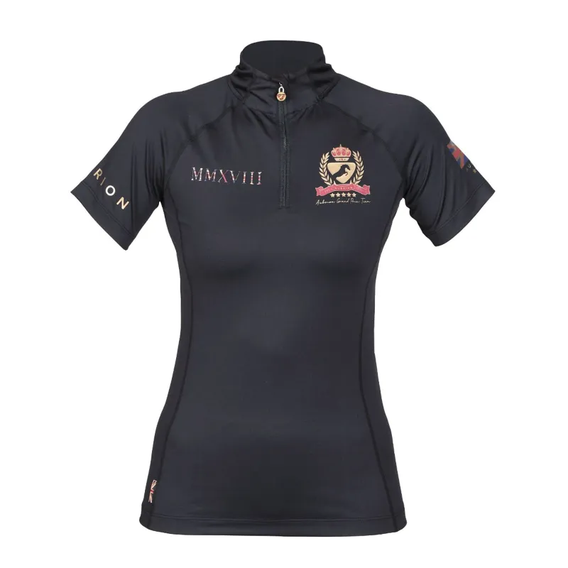 Aubrion Team Short Sleeve Base Layer - Maids - Black