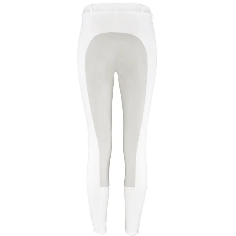 Pikeur Lugana Ladies Contrast Breeches - White-1