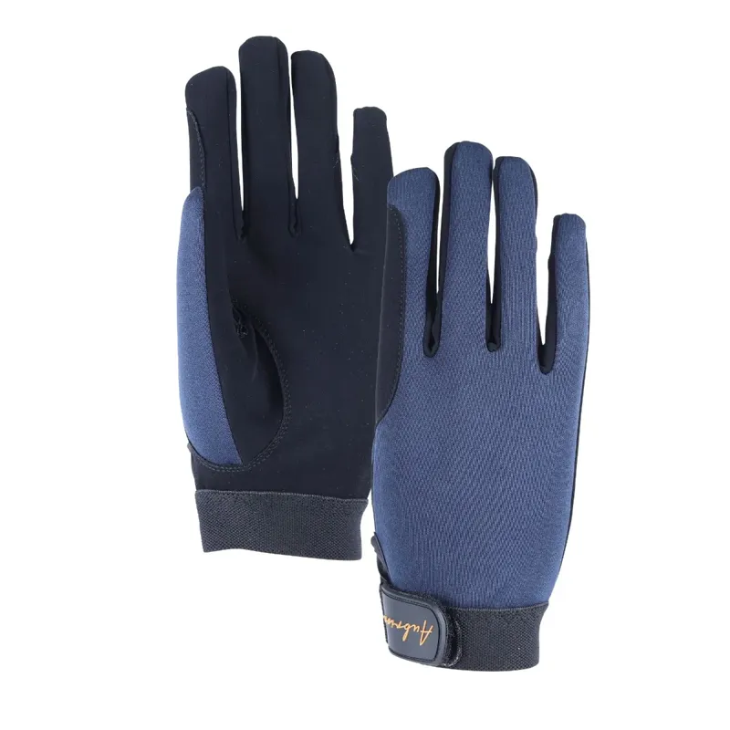Aubrion Team Winter Riding Gloves - Navy Blue