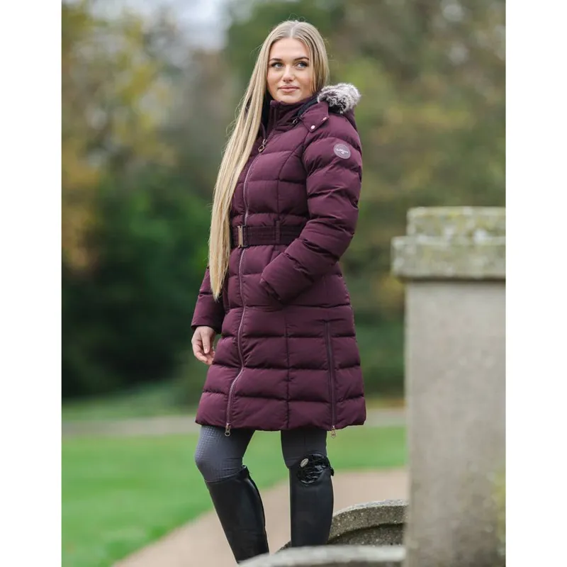 LeMieux Gina Three Quarter Coat - Port-5