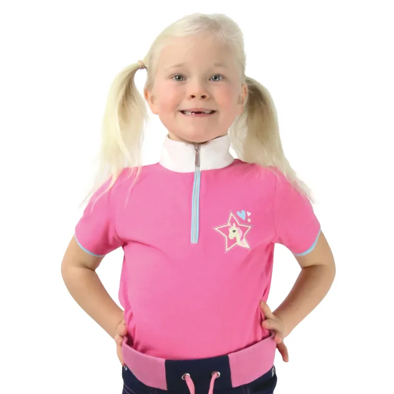 Little Rider I Love My Pony Collection Show Shirt - Pink