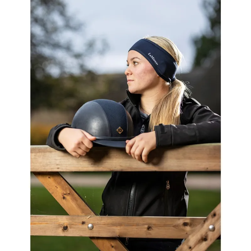 LeMieux Ear Warmer Headband - Indigo-1