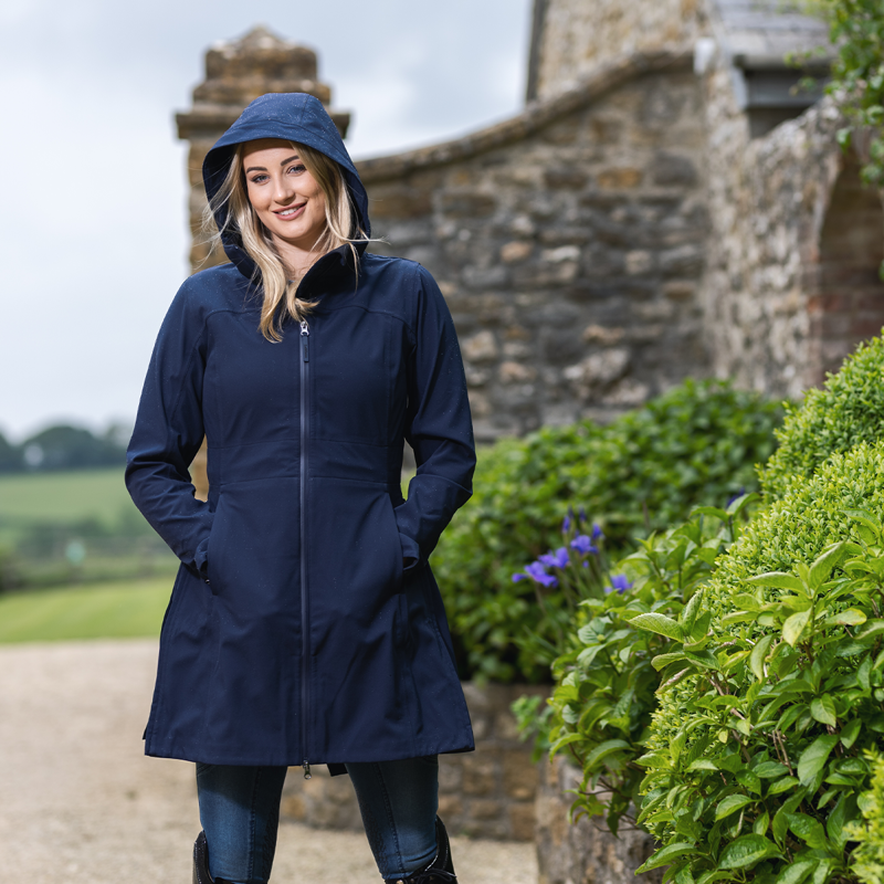 LeMieux Maisie Lightweight Riding Jacket - Navy-6
