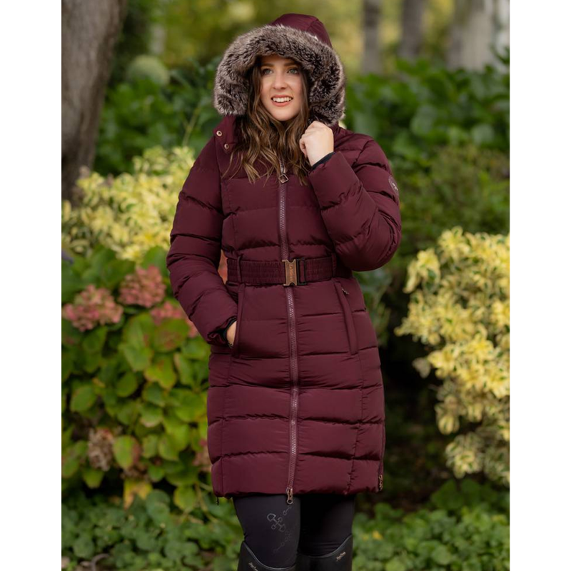 LeMieux Gina Three Quarter Coat - Port-6
