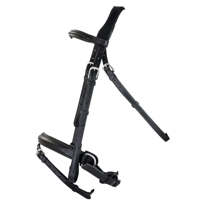 KM Elite Leather Competition Bridle - Black