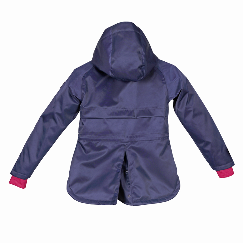 Aubrion Young Rider Palisade Waterproof Coat - Navy-1