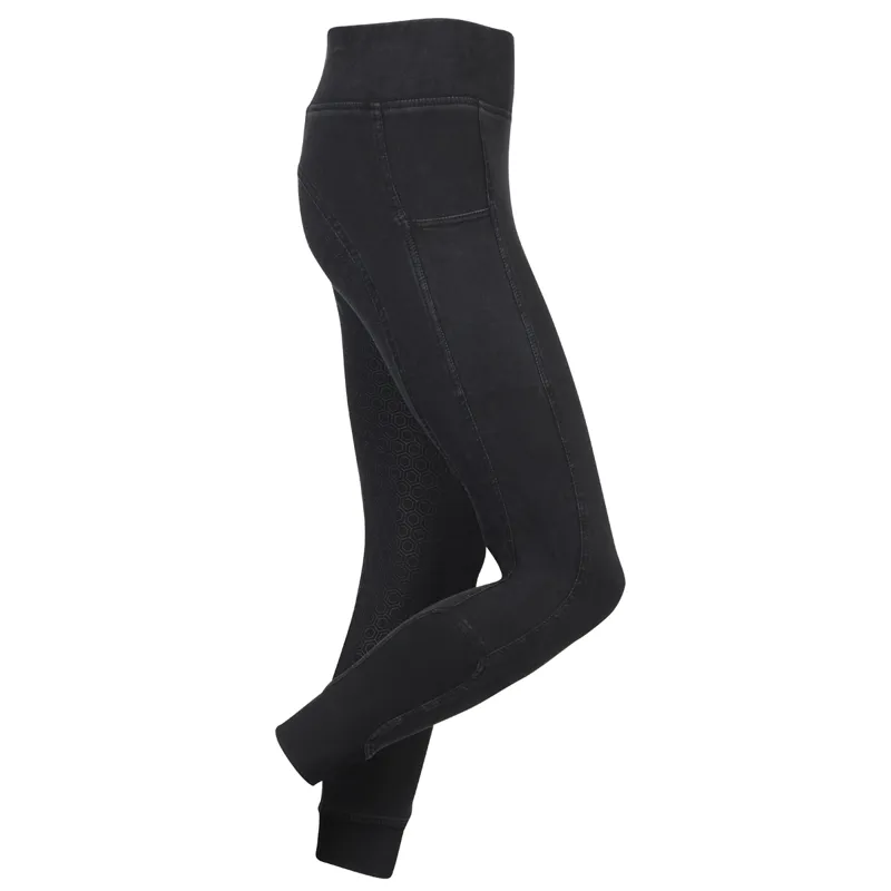 My LeMieux Black Denim Seamless Pull Ons-1