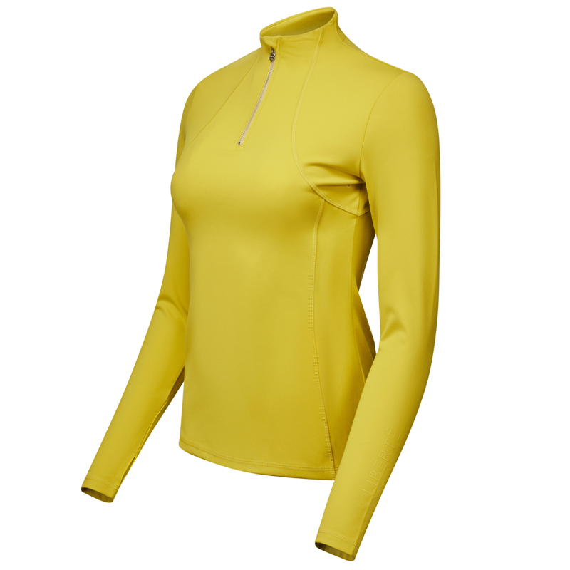 My LeMieux Liberte Zipped Base Layer - Dijon-1