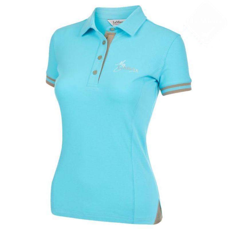 My LeMieux Polo Shirt - Azure-1