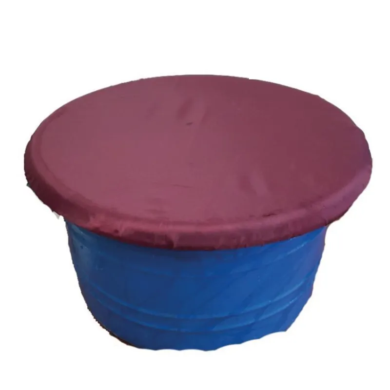 Shires Bucket Cover - Burgundy 