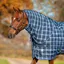 Horseware Rhino Stable Hood 150g - Navy Check/Indigo