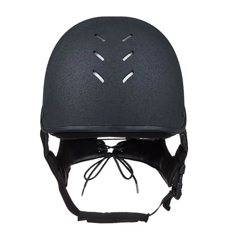 Charles Owen JS1 Pro Jockey Skull - Black -1