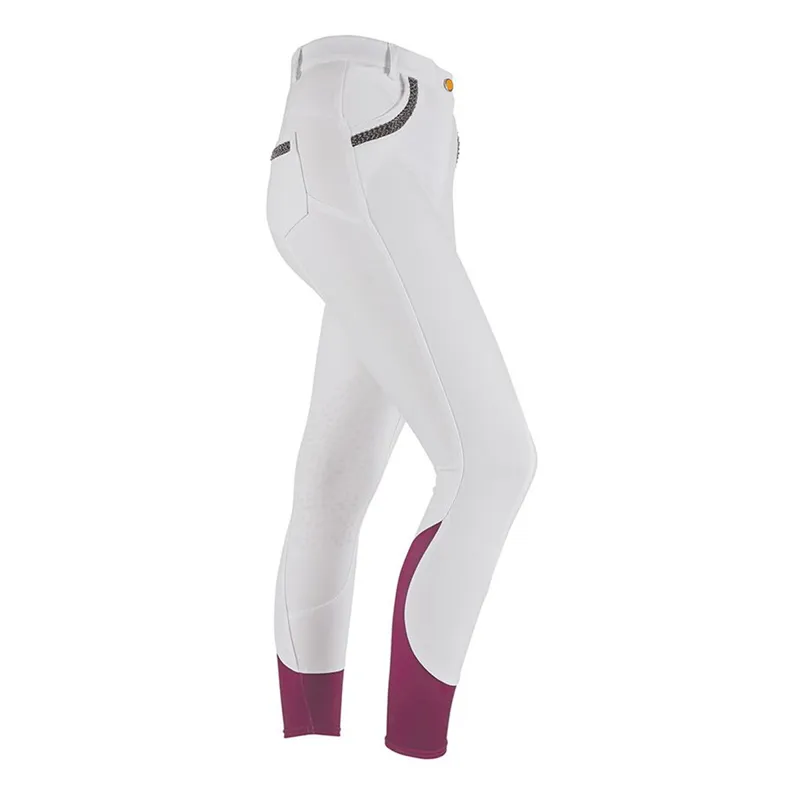 Aubrion Ladies Foraker Breeches - White