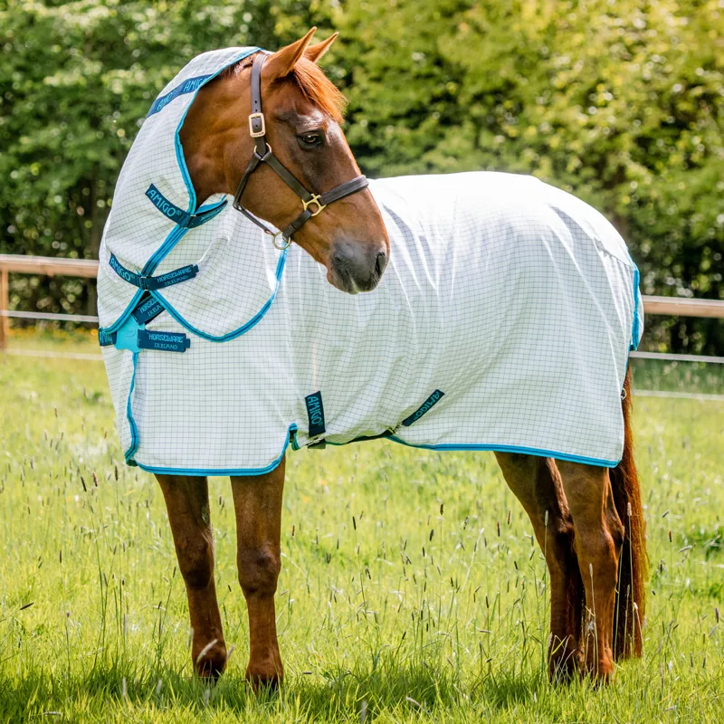 Horseware Amigo Aussie Allrounder Disc Front - Navy Check