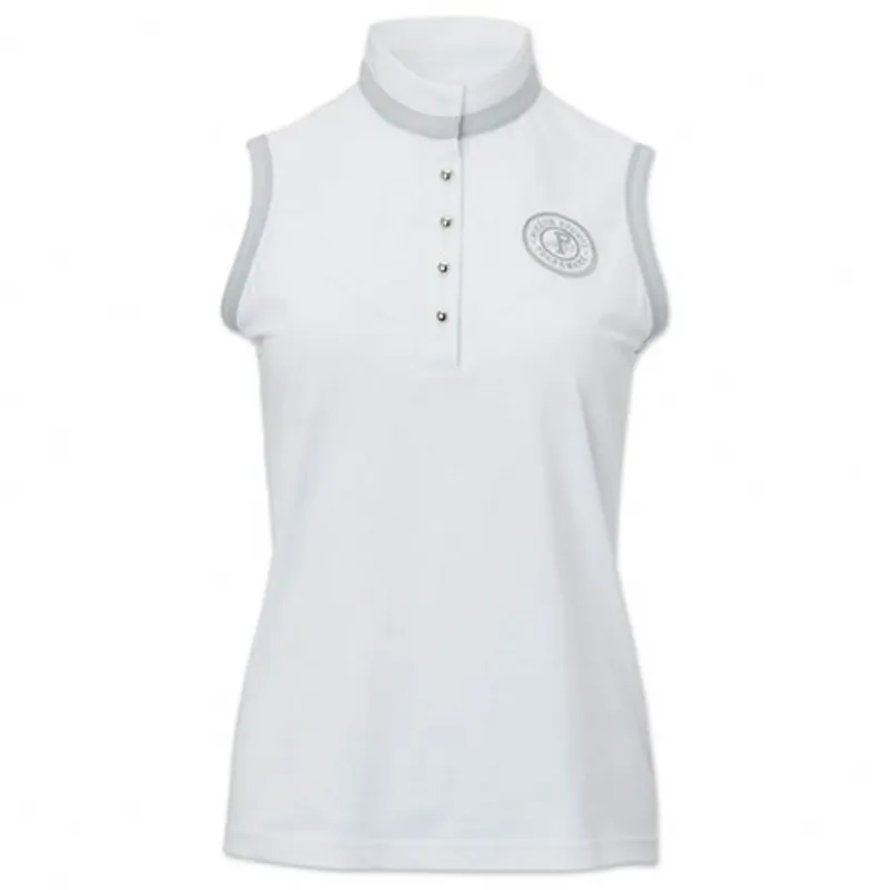 Pikeur Jena Ladies Sleveless Competition Shirt - White