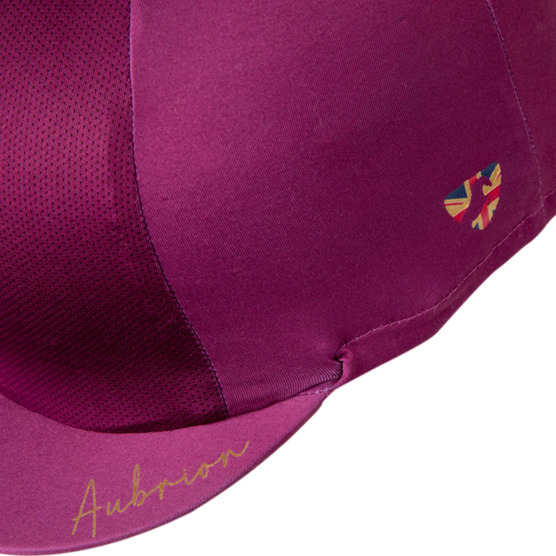 Aubrion Team Hat Cover - Mulberry-1