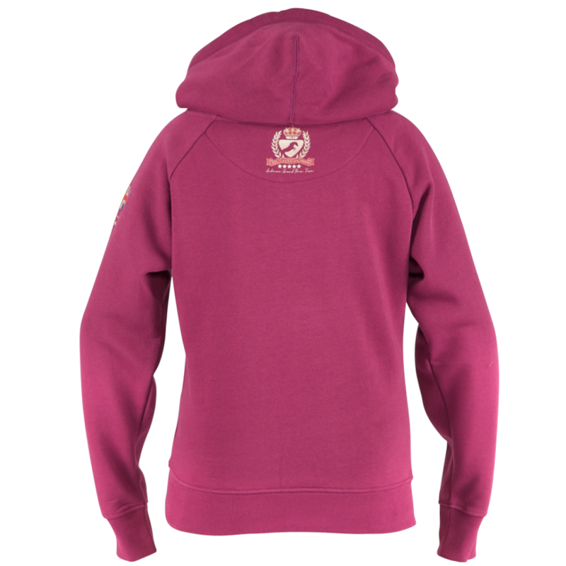 Aubrion Team Hoodie - Mulberry-1