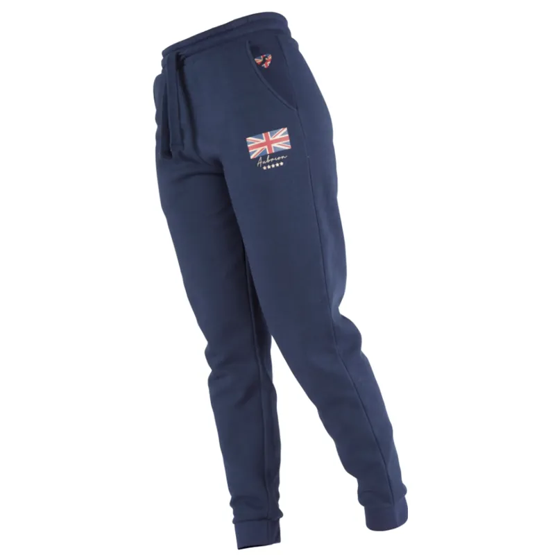 Aubrion Young Rider Team Joggers - Navy Blue-1