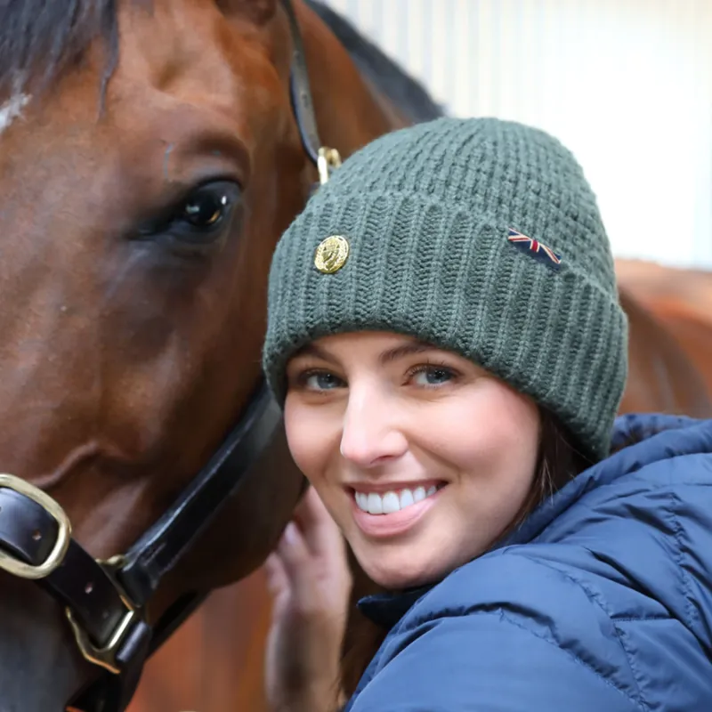 Aubrion Team Beanie - Khaki-1