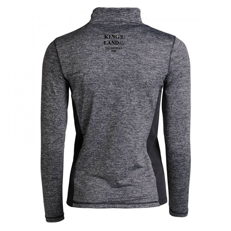 Kingsland Ladies Training Shirt - Charcoal Melange-1