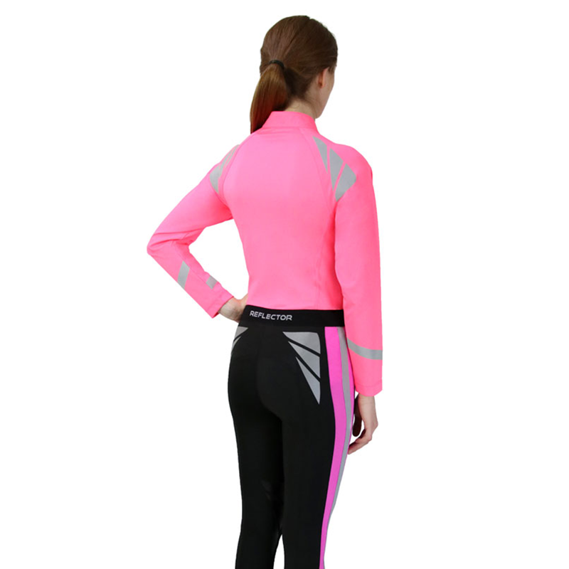 Reflector Children's Base Layer By Hy Equestrian - Pink-1