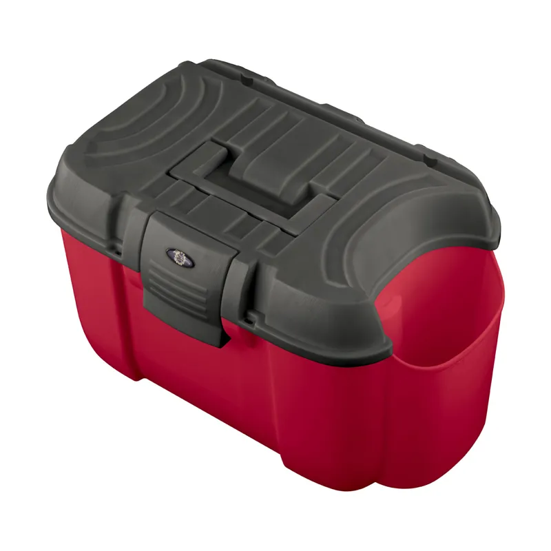 Hy Large Tack Box - Red/Grey	