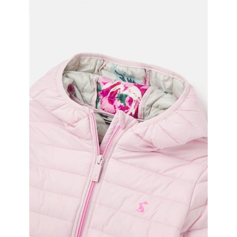 Joules Kinnaird Packable Padded Coat - Soft Pink-1