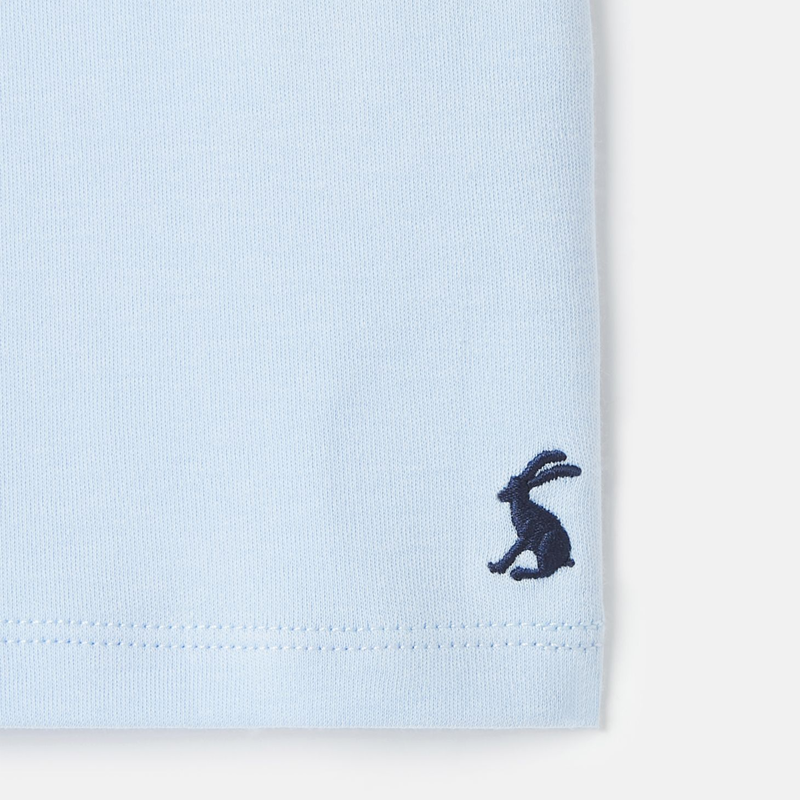 Joules Tate Artwork Short Sleeve T-Shirt - Blue Bee-3