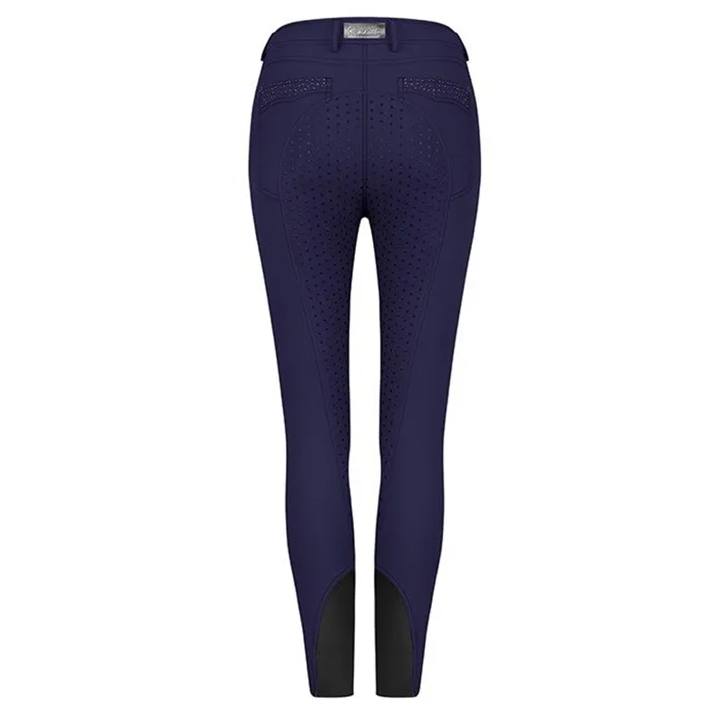 Cavallo Cleo Grip Dot Childrens Breeches - Sapphire-1