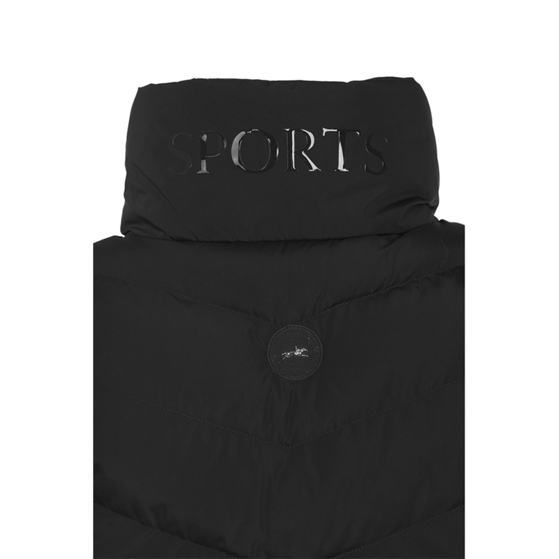 Schockemohle Merle Style Quilted Gilet - Black-1