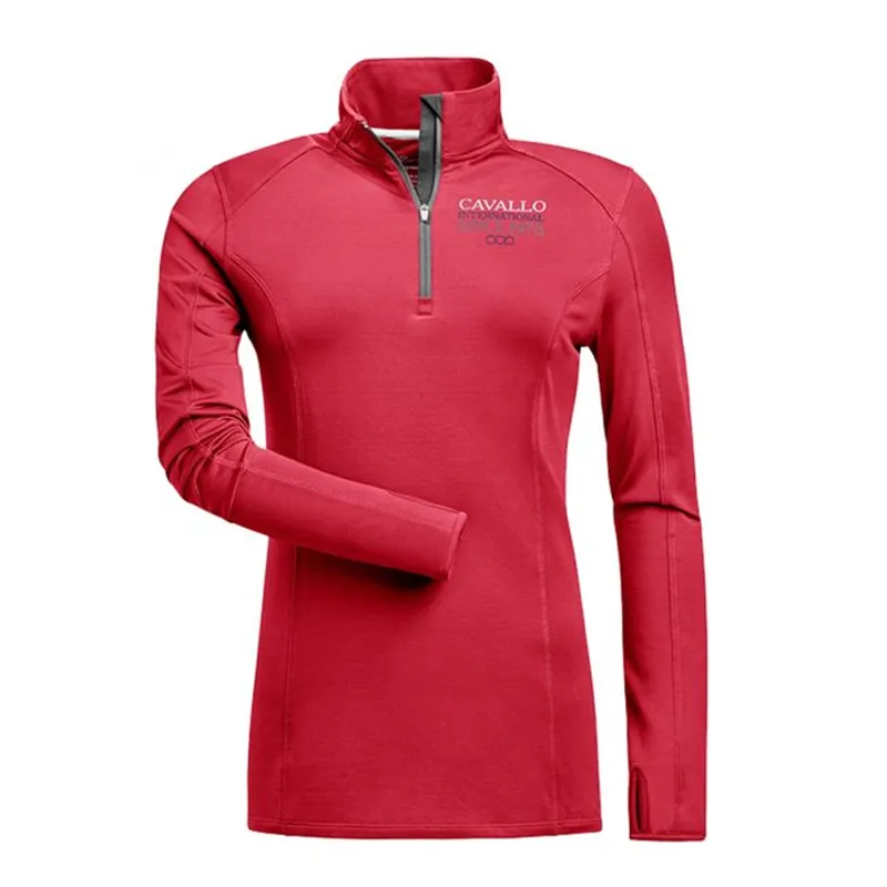 Cavallo Lotta Ladies Functional Shirt - Lipstick