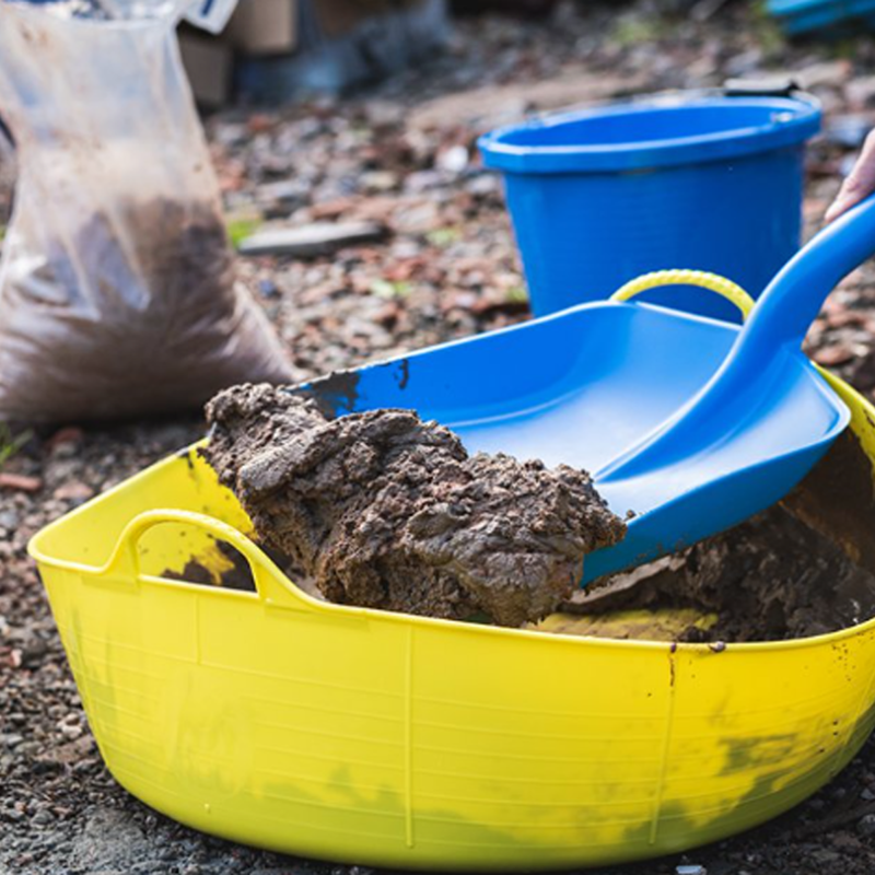 Red Gorilla Large Shallow Tub - 35L-1