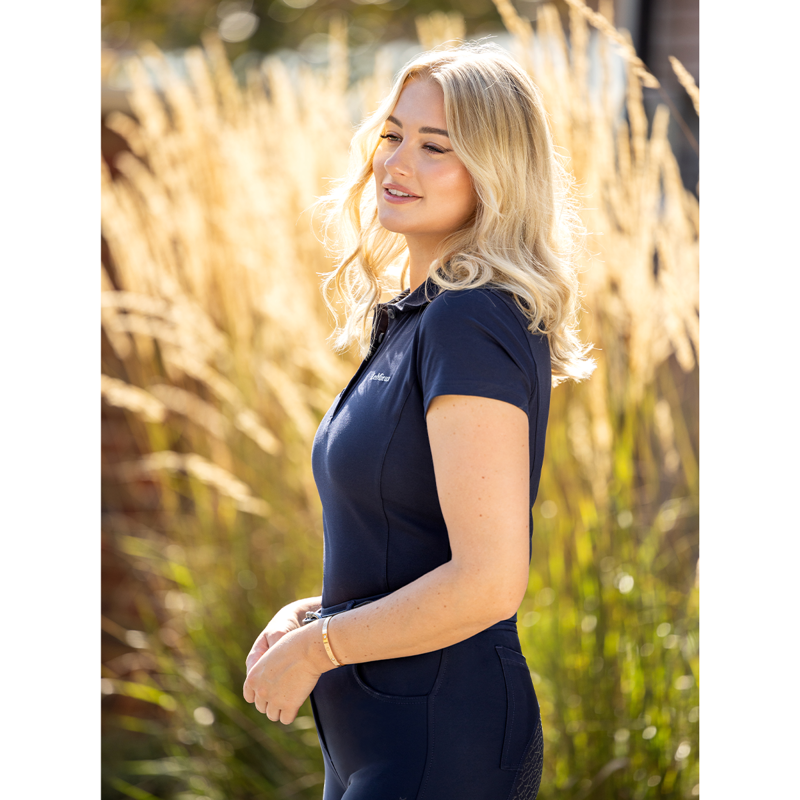 LeMieux Elite Ladies Polo Shirt II - Navy-6