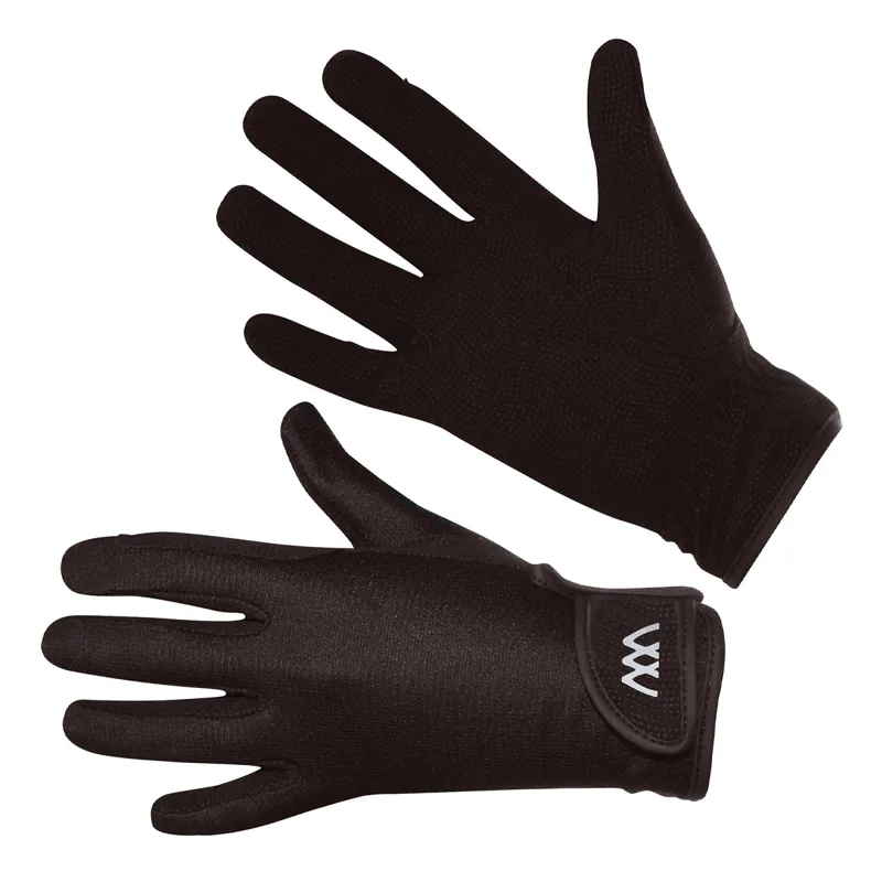 Woof Wear Connect Riding Gloves - Chocolate