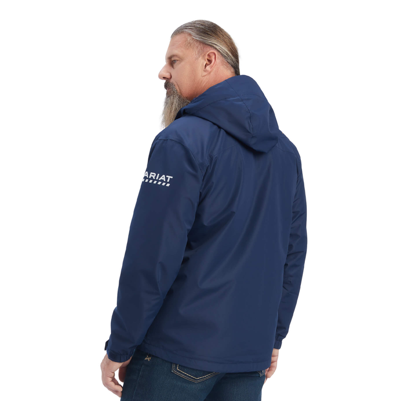 Ariat Men's Rebar Stormshell Waterproof Jacket - Navy-1