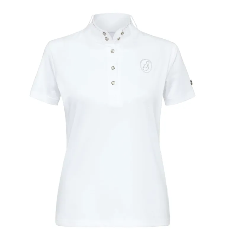 Imperial Riding Starlight Ladies Competition Shirt - White