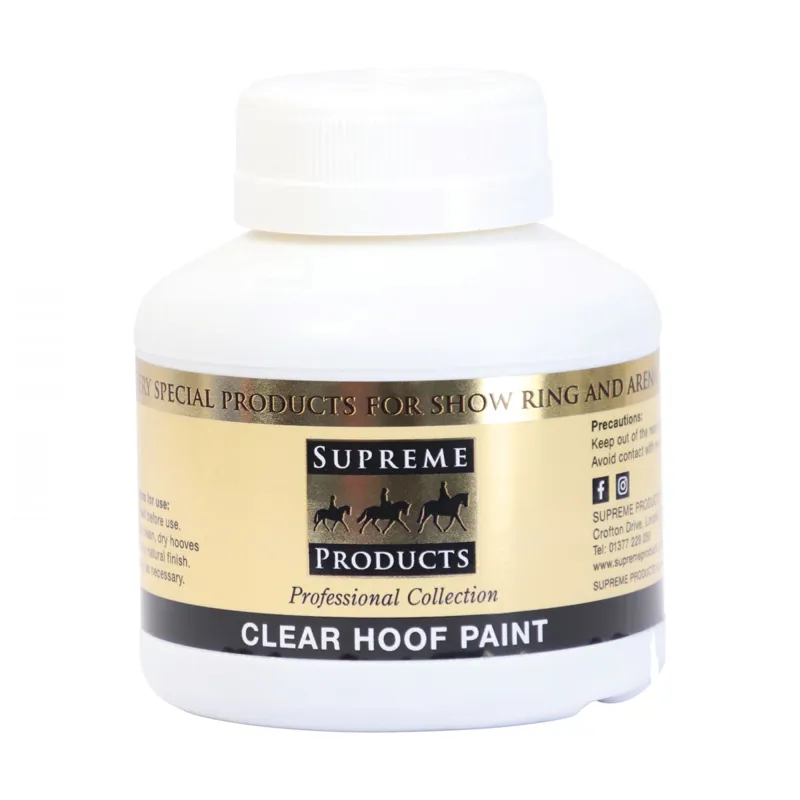 Supreme Products Hoof Paint 236ml - Clear
