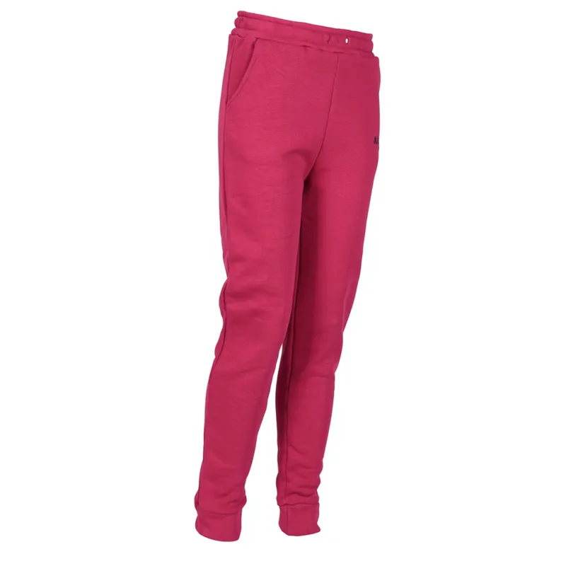Aubrion Young Rider Serene Joggers - Cerise-2