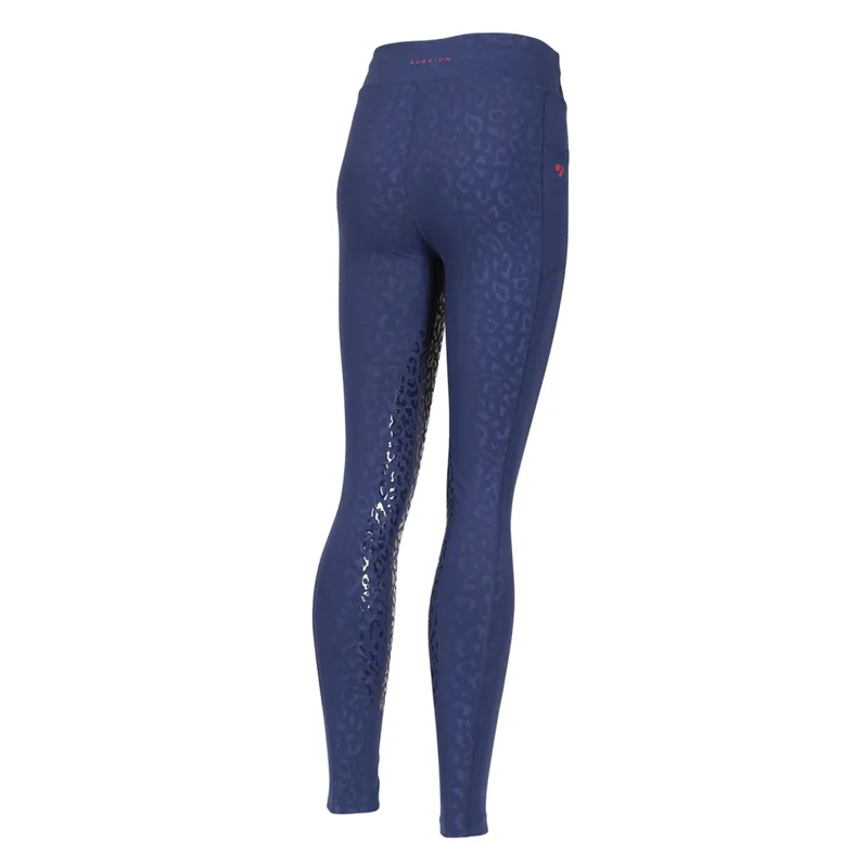 Aubrion Non-Stop Tights - Young Rider - Ink-2