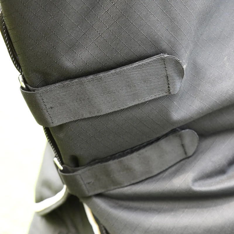 Shires Highlander Plus 200 Turnout Rug Neck Cover - Black-1